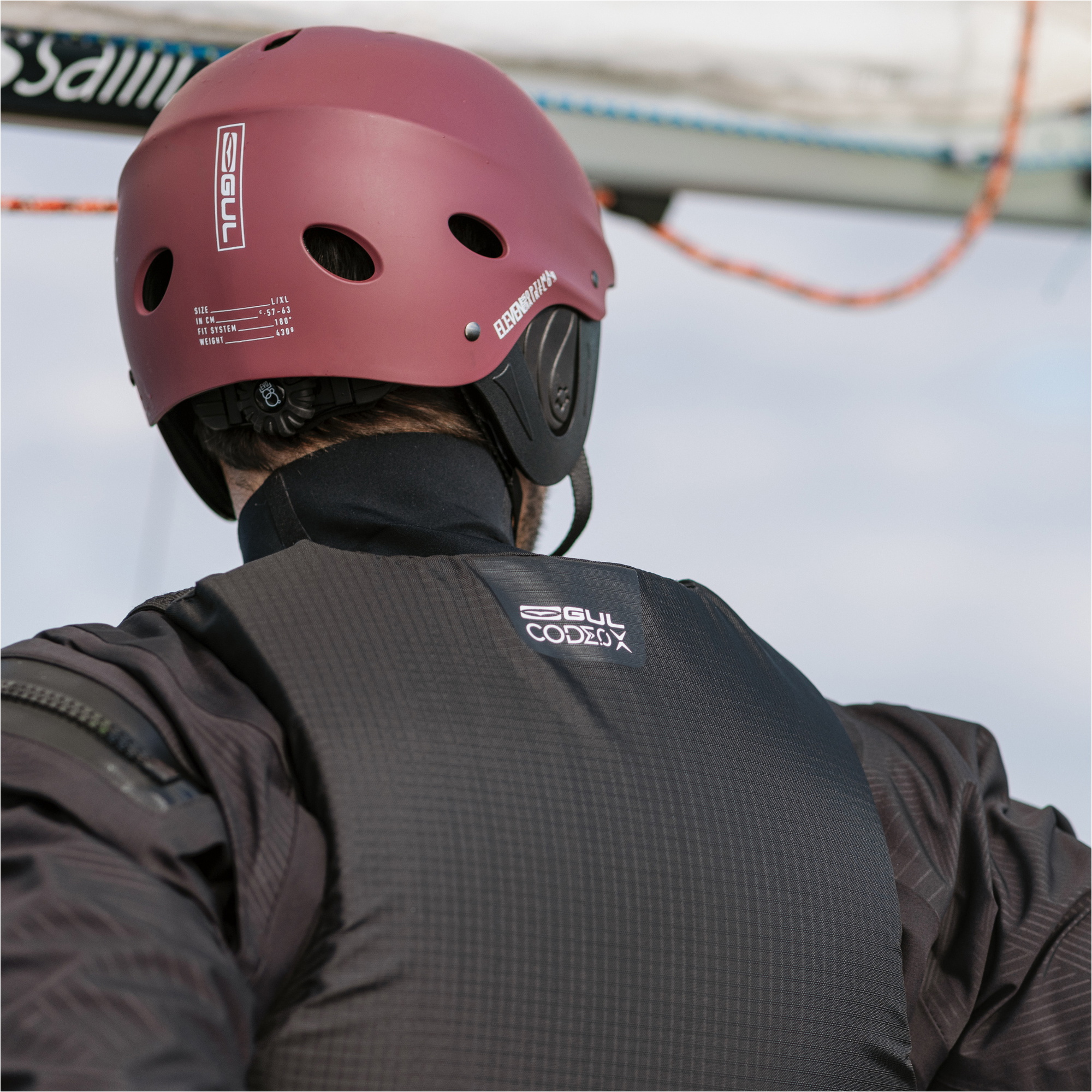 Gul 2026 Evo 2.0 Capacete Para Desportos Aquáticos AC0104 - Red
